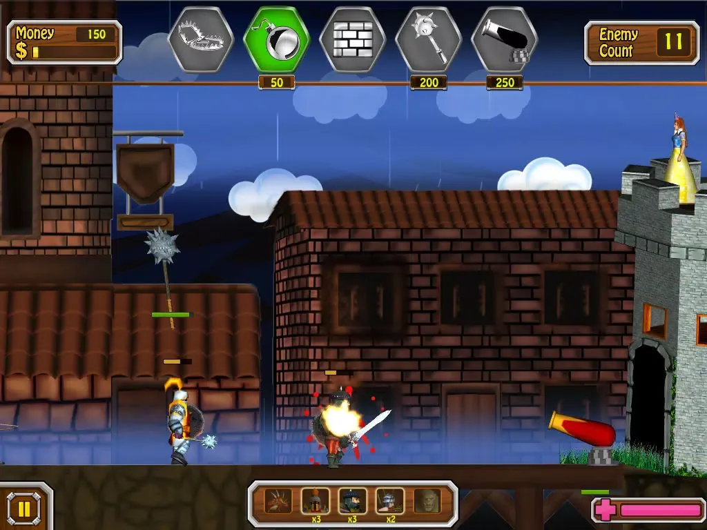 Tower Defense : Save Princess iPad  Screenshots