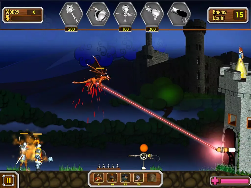 Tower Defense : Save Princess iPad  Screenshots