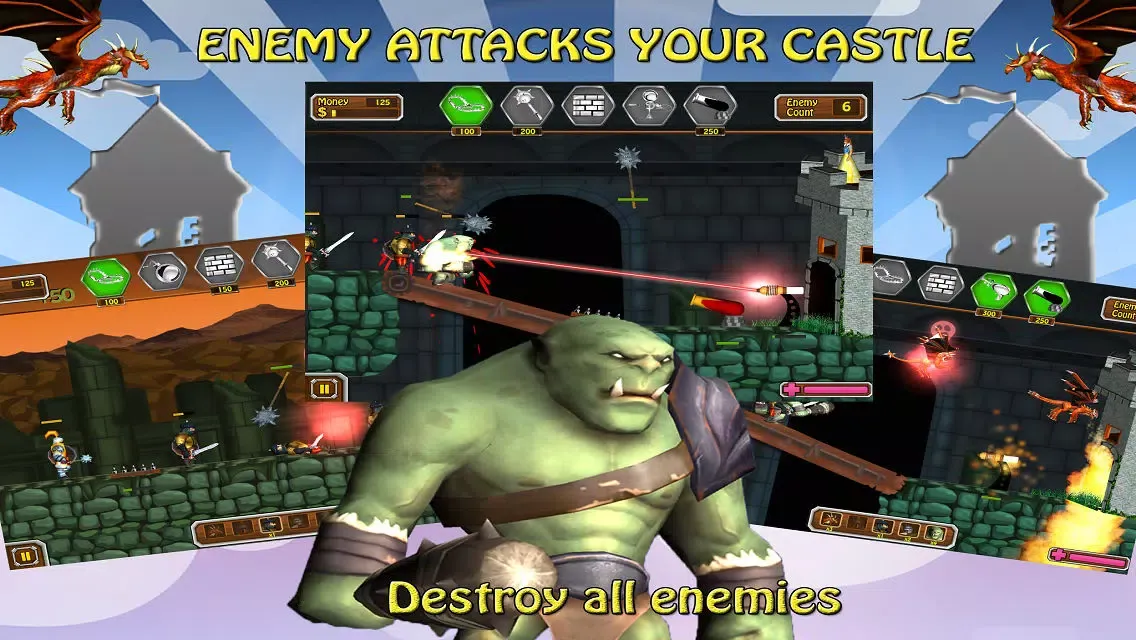 Tower Defense : Save Princess Screenshots