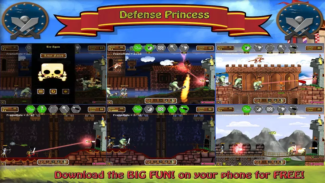 Tower Defense : Save Princess Screenshots