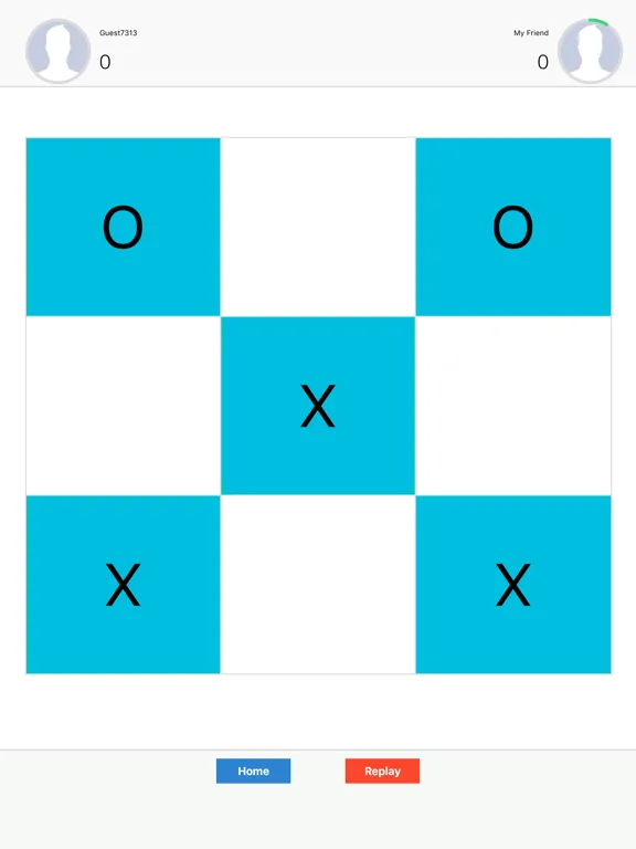 Tangkapan skrin Tic Tac Toe : Online iPad 