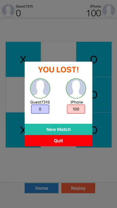 Tangkapan skrin Tic Tac Toe : Online