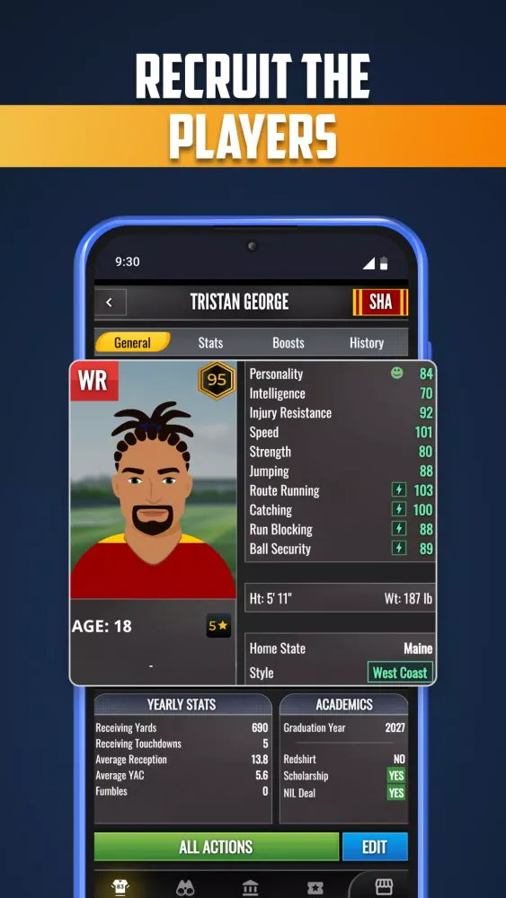 Ultimate College Football HC Screenshots