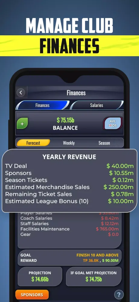Ultimate Football Club Manager应用截图