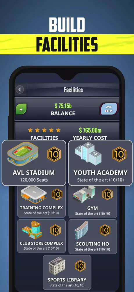 Ultimate Football Club Manager应用截图