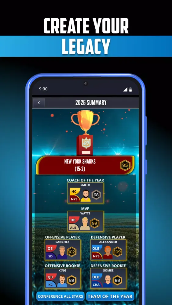 Ultimate Pro Football GM Screenshots