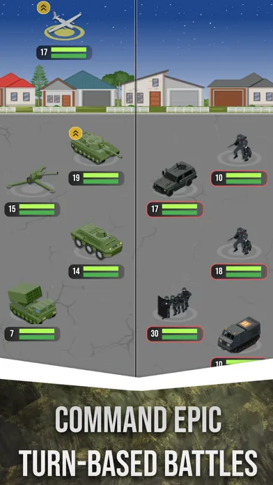 Uprise: Roguelike War Game स्क्रीनशॉट