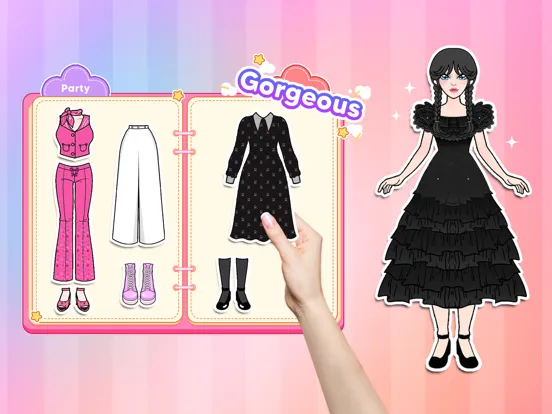 Capturas de pantalla de DIY Paper Doll Dress Fashion iPad 