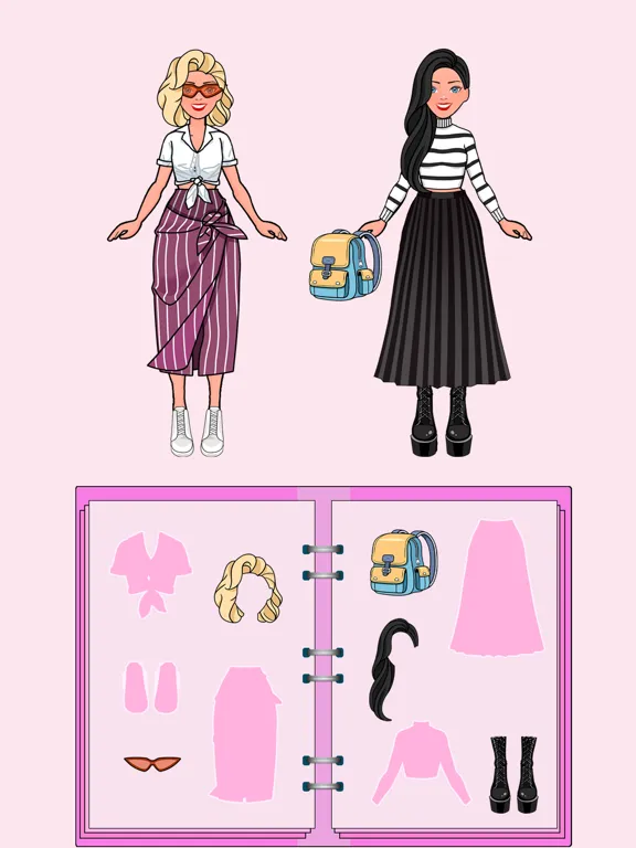 Capturas de pantalla de DIY Paper Doll Dress Fashion iPad 