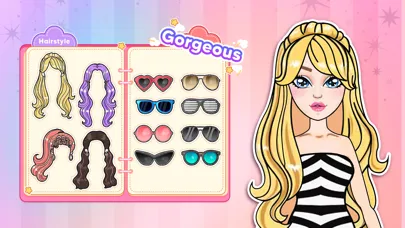 Capturas de pantalla de DIY Paper Doll Dress Fashion