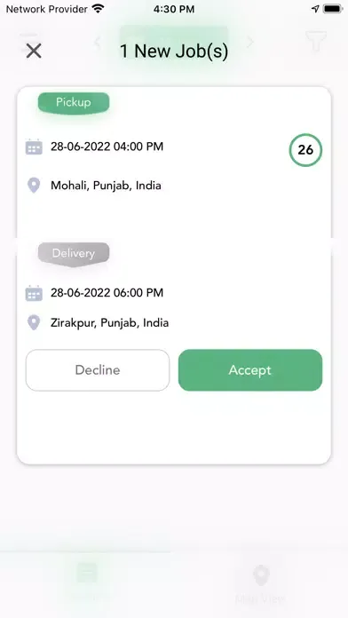 Dash Agent App Ekran Görüntüleri