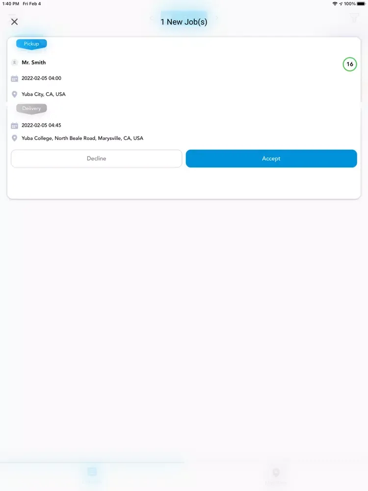 Ảnh chụp màn hình của elGenioX Delivery - Agente iPad 