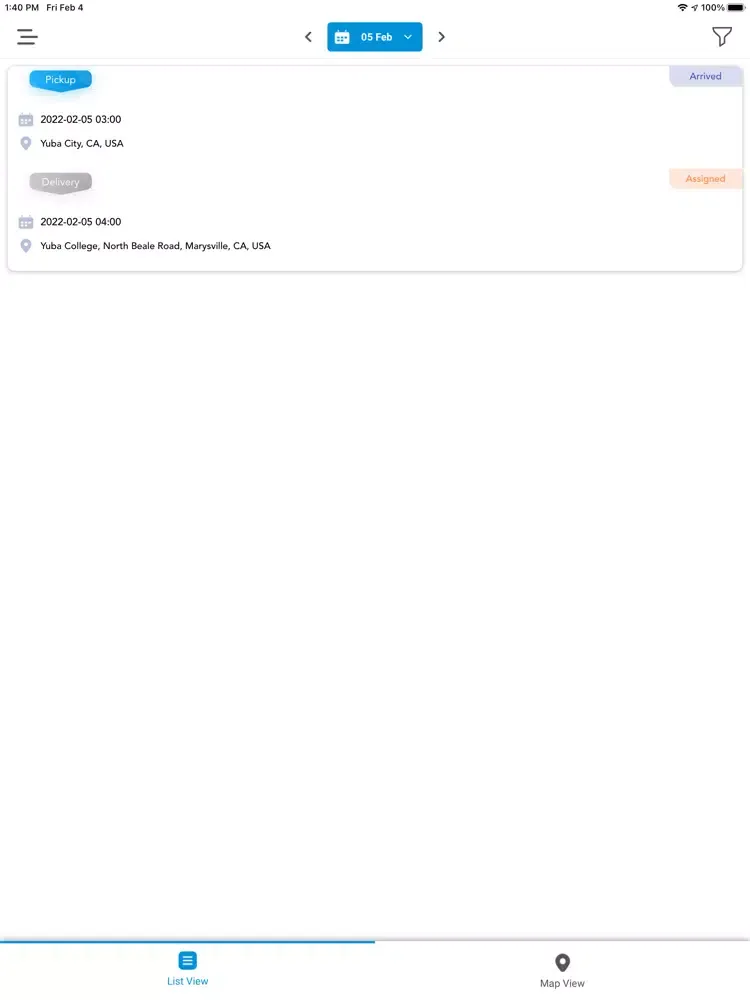 Ảnh chụp màn hình của elGenioX Delivery - Agente iPad 