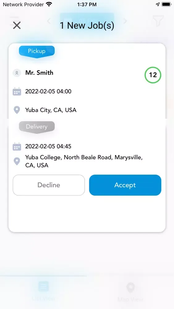 Ảnh chụp màn hình của elGenioX Delivery - Agente