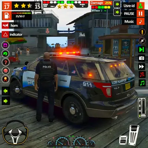 Cop Simulator Thief Chase Game 스크린샷