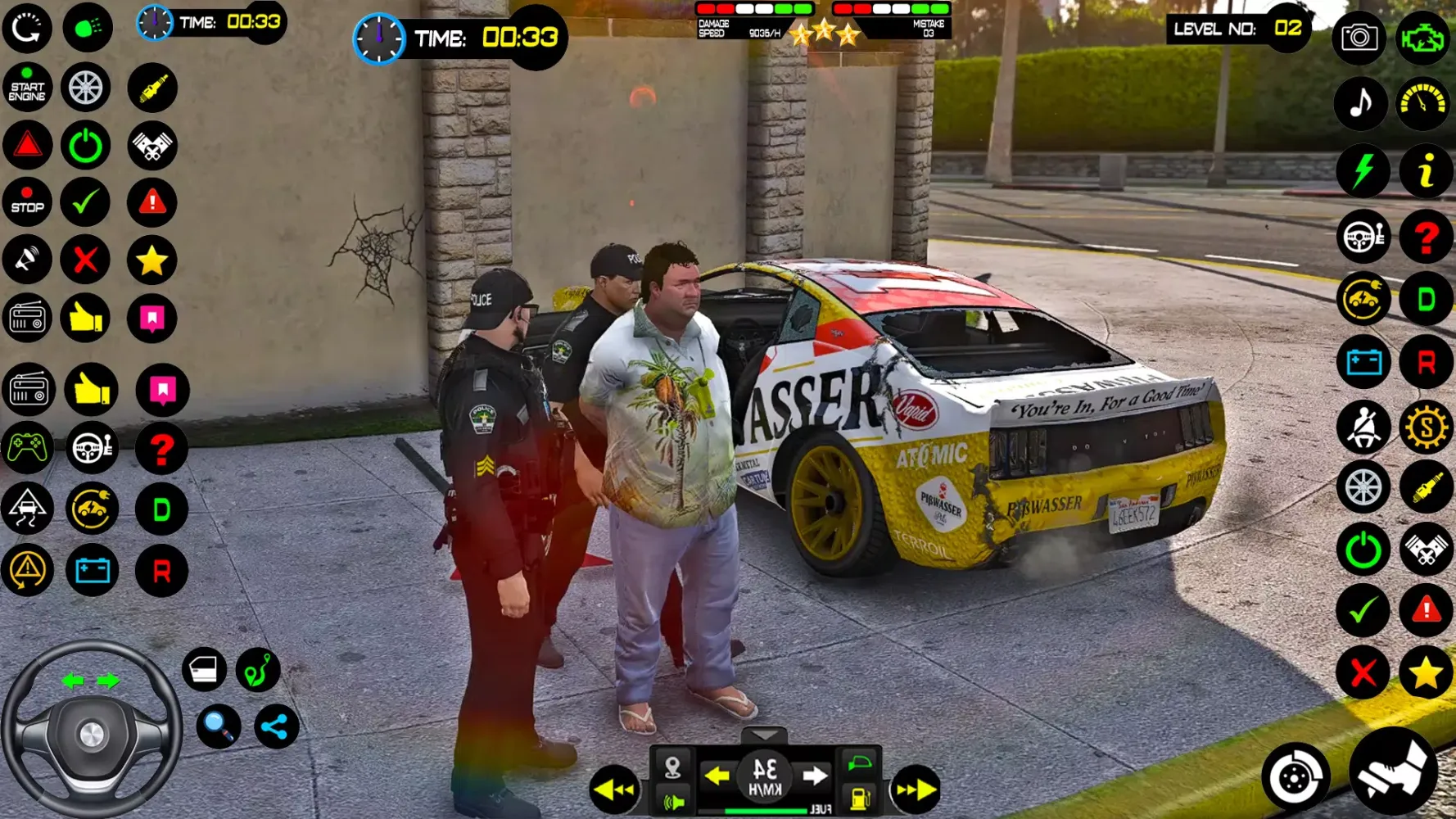 Cop Simulator Thief Chase Game 스크린샷
