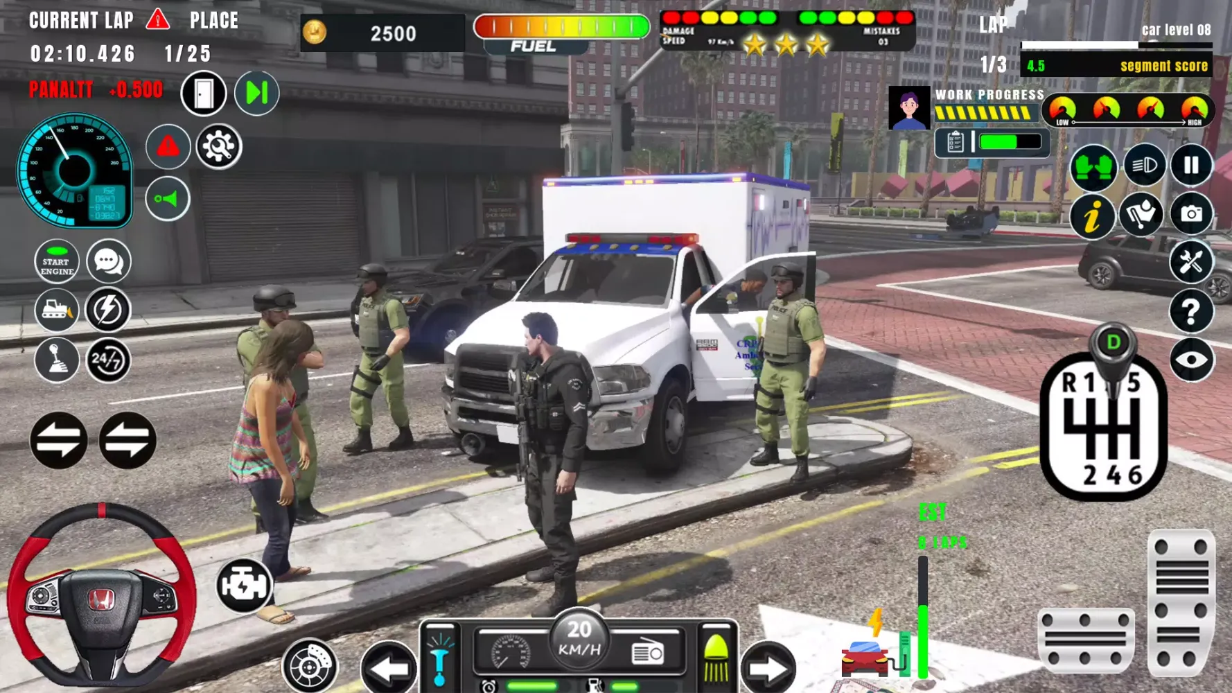 Cop Simulator Thief Chase Game 스크린샷