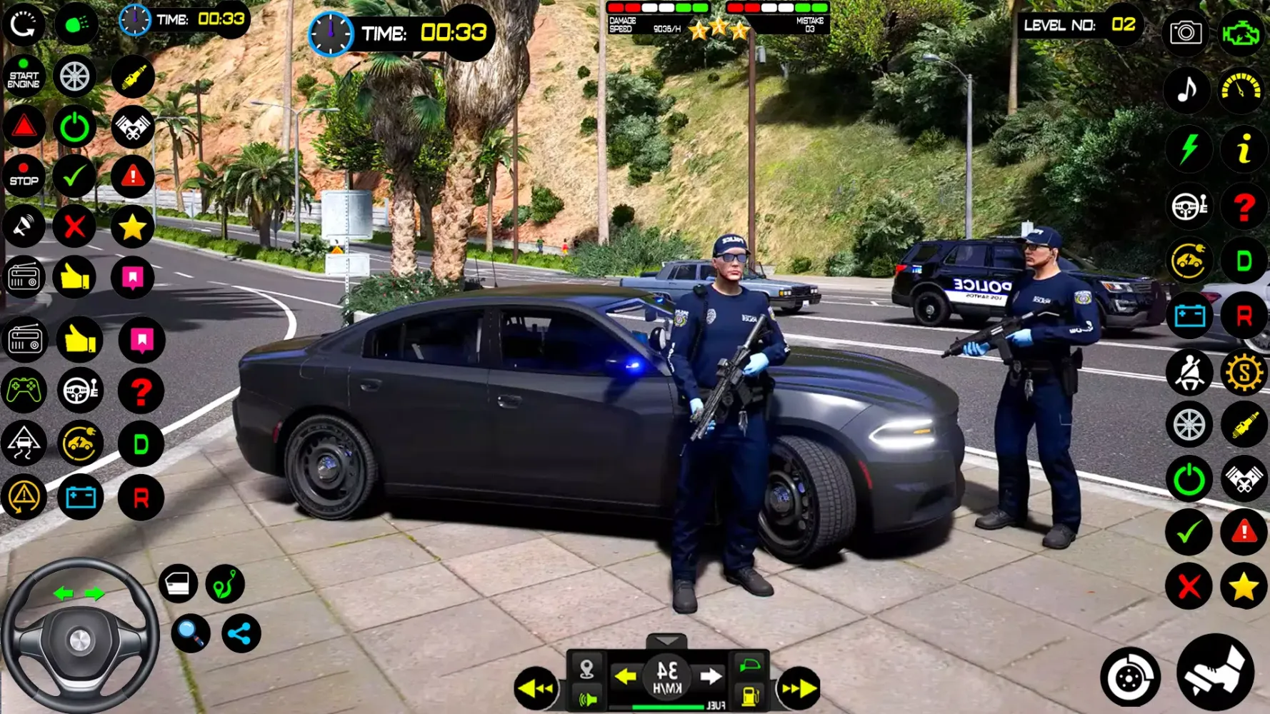 Cop Simulator Thief Chase Game 스크린샷
