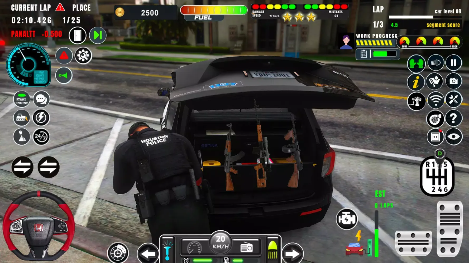 Cop Simulator Thief Chase Game 스크린샷