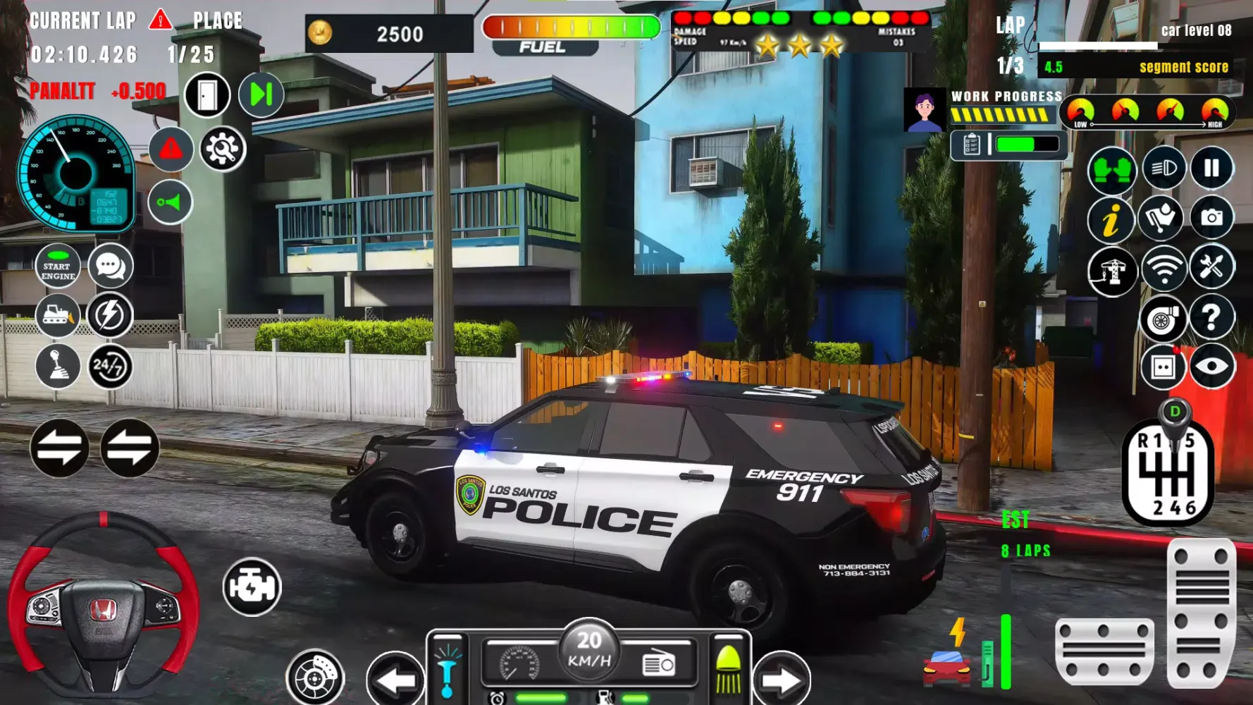 Cop Simulator Thief Chase Game 스크린샷