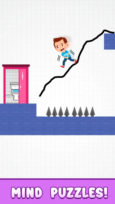 Captures d'écran de Pull the Pin: Toilet Rush