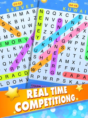 Tangkapan layar Word Search - Find Hidden Words Live Mobile Puzzle App iPad 