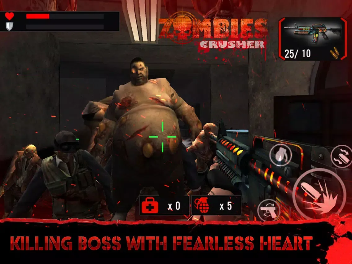 Zrzuty ekranu ZOMBIE CRUSHERS: Target Virus iPad 