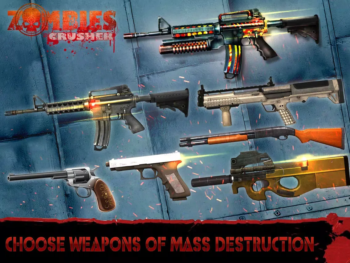Zrzuty ekranu ZOMBIE CRUSHERS: Target Virus iPad 