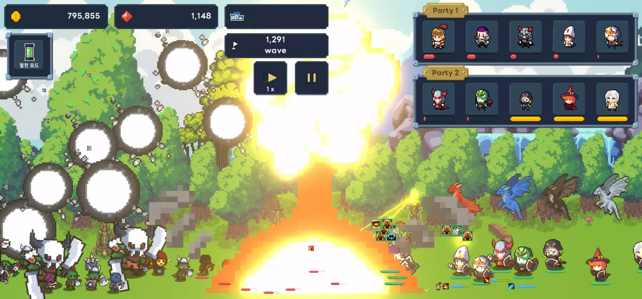 Grow Raid : Idle Defense স্ক্রিনশট