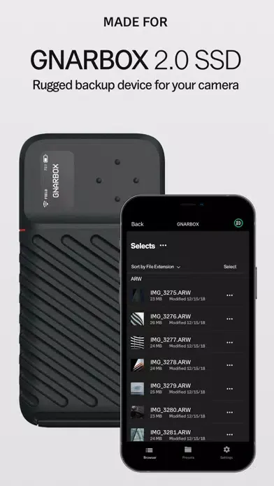 GNARBOX App स्क्रीनशॉट