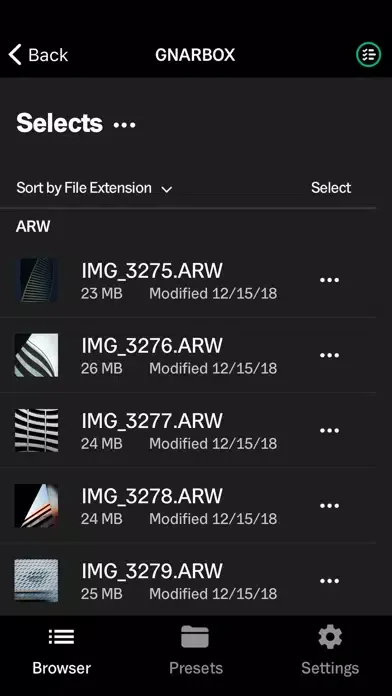 GNARBOX App स्क्रीनशॉट