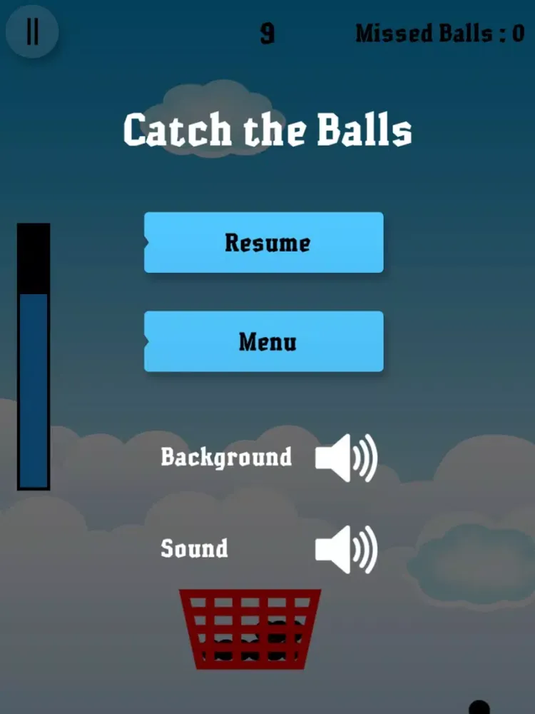Catch Falling Balls iPad 應用截圖