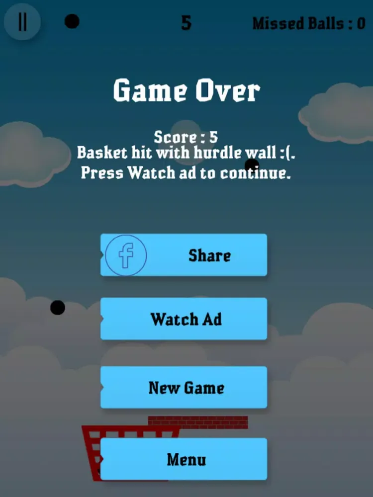 Catch Falling Balls iPad 應用截圖