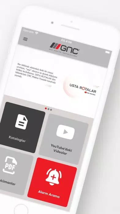 Ảnh chụp màn hình của GNC Smart Service