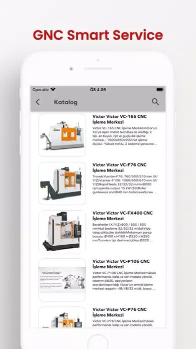 Ảnh chụp màn hình của GNC Smart Service