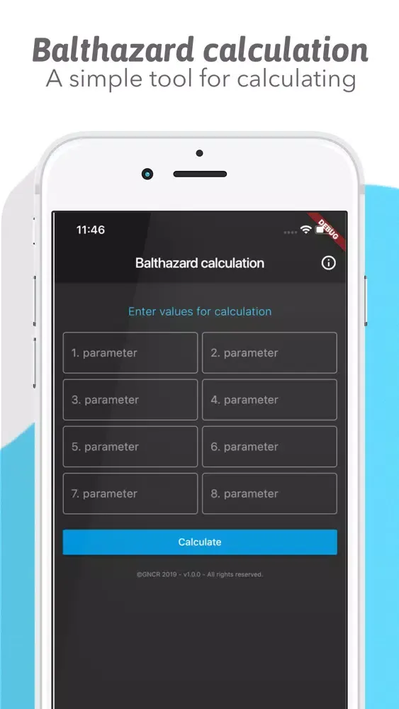 Balthazard calculation應用截圖