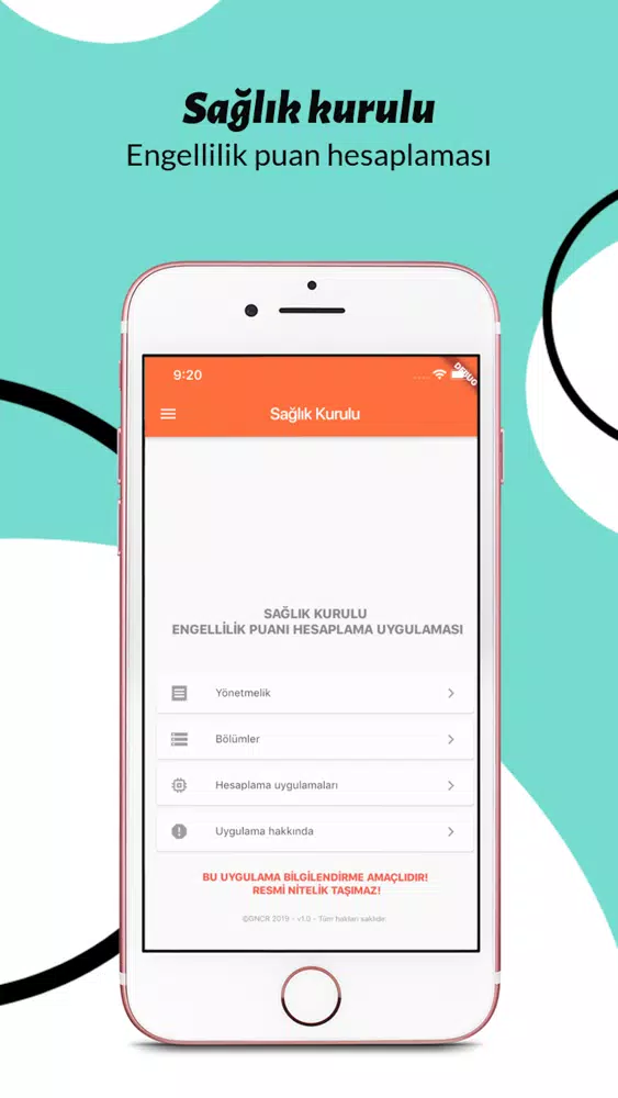 Sağlık kurulu engellilik puanı應用截圖