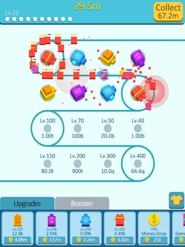 Idle Tower iPad  स्क्रीनशॉट