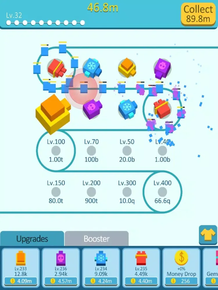 Idle Tower iPad  स्क्रीनशॉट