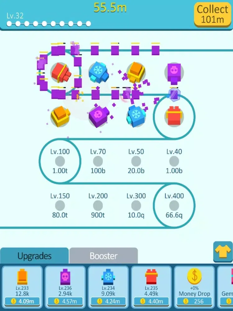 Idle Tower iPad  स्क्रीनशॉट