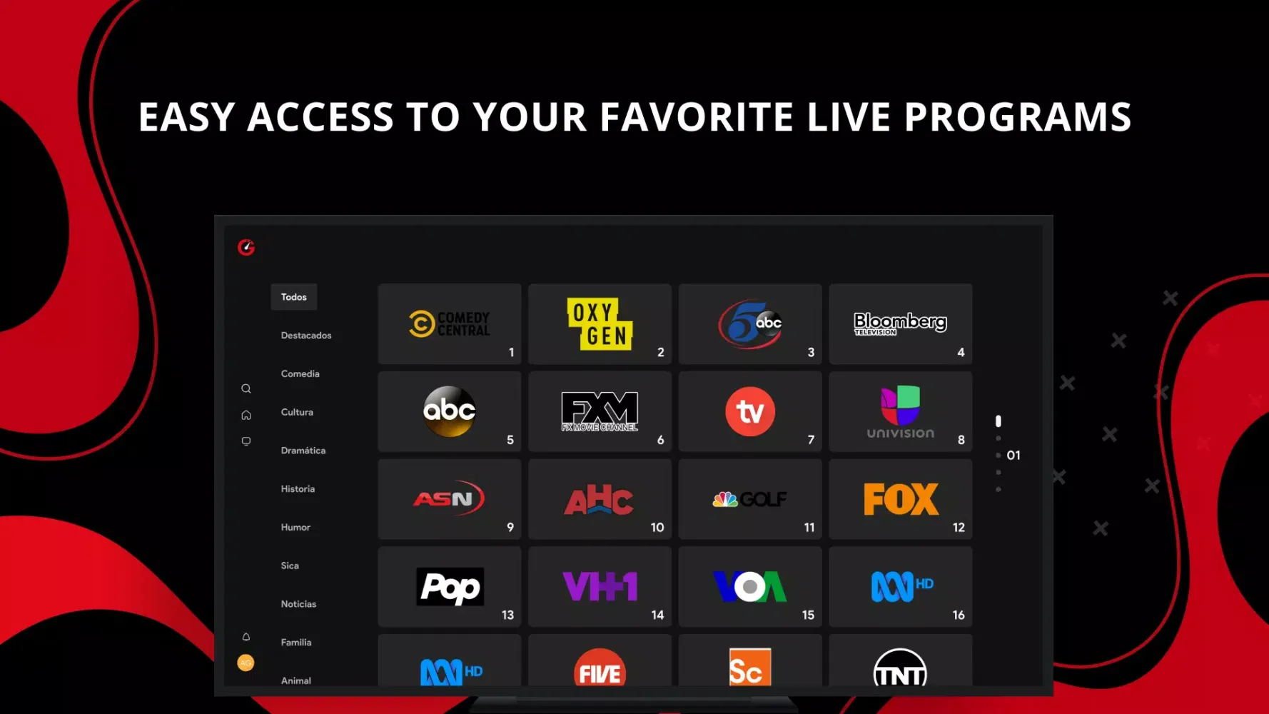 Screenshot di G-TV