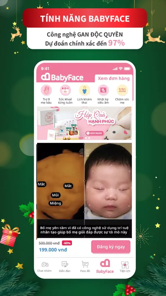 Tangkapan layar BEBERIA - Mẹ và bé