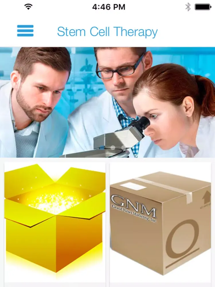 Stem Cell Therapy iPad 应用截图