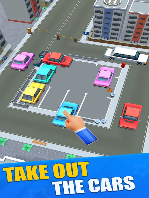 Capturas de tela do Airport Parking Jam 3D iPad 