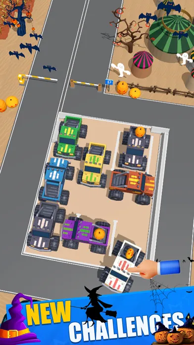 Capturas de tela do Airport Parking Jam 3D