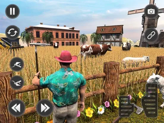 Farming Simulator USA Tractors iPad  سکرین شاٹس