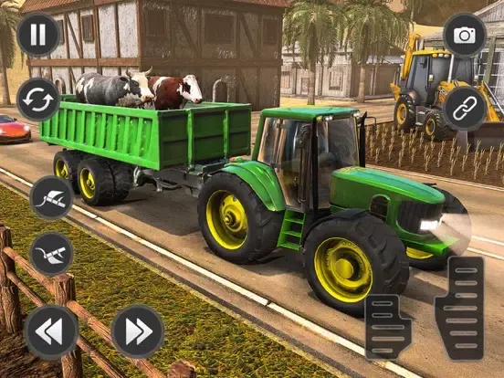 Farming Simulator USA Tractors iPad  سکرین شاٹس