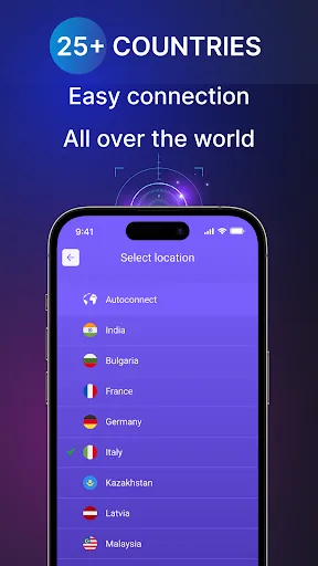ภาพหน้าจอของ GnuVPN - Fast and Secure VPN