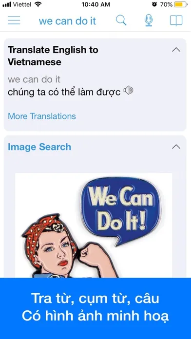 Vietnamese Dictionary Dict Box سکرین شاٹس