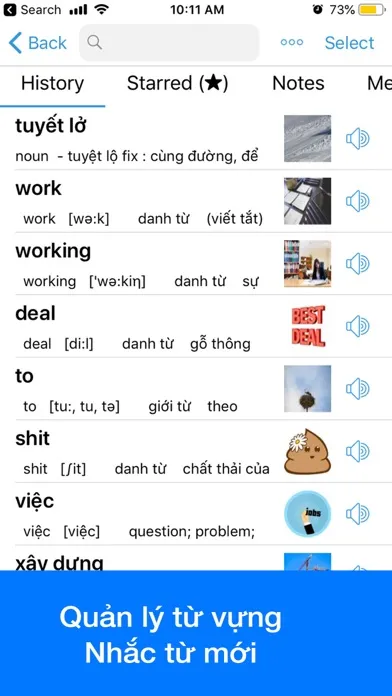 Vietnamese Dictionary Dict Box سکرین شاٹس